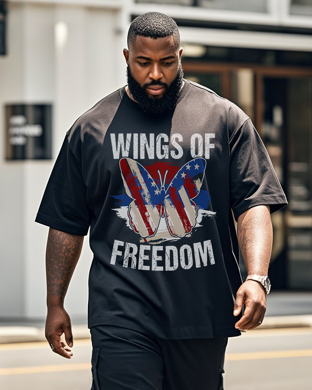 The Fourth of July Plus Size Short Sleeve T-Shirt