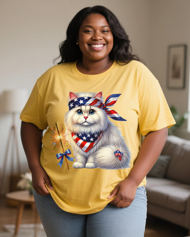 The Fourth of July Women's Plus Size T-shirts