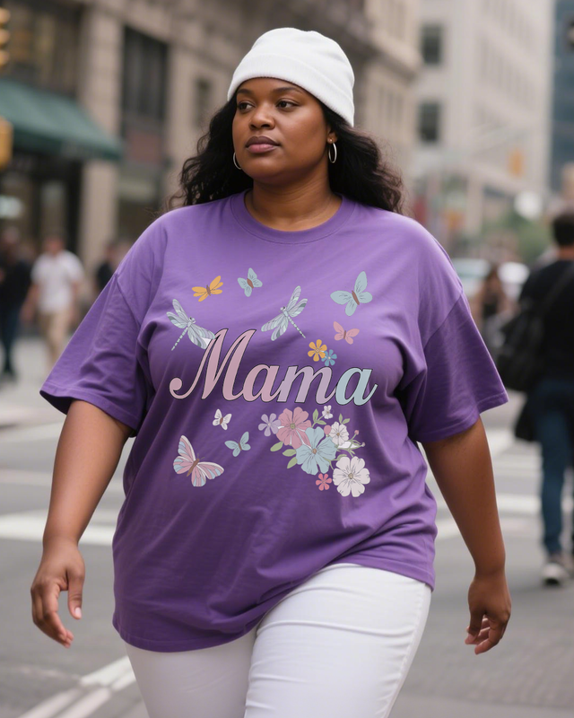 Mother's Day Women's Plus Size T-shirts