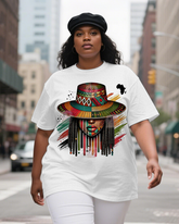 black girl Women's Plus Size T-shirts