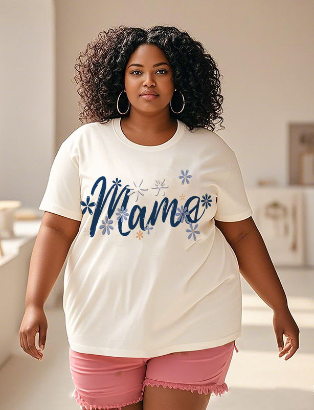 Mother's Day Women's Plus Size T-shirts