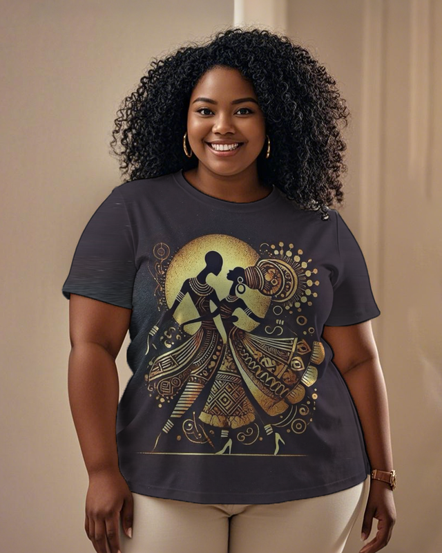 African elements Women's Plus Size T-shirts