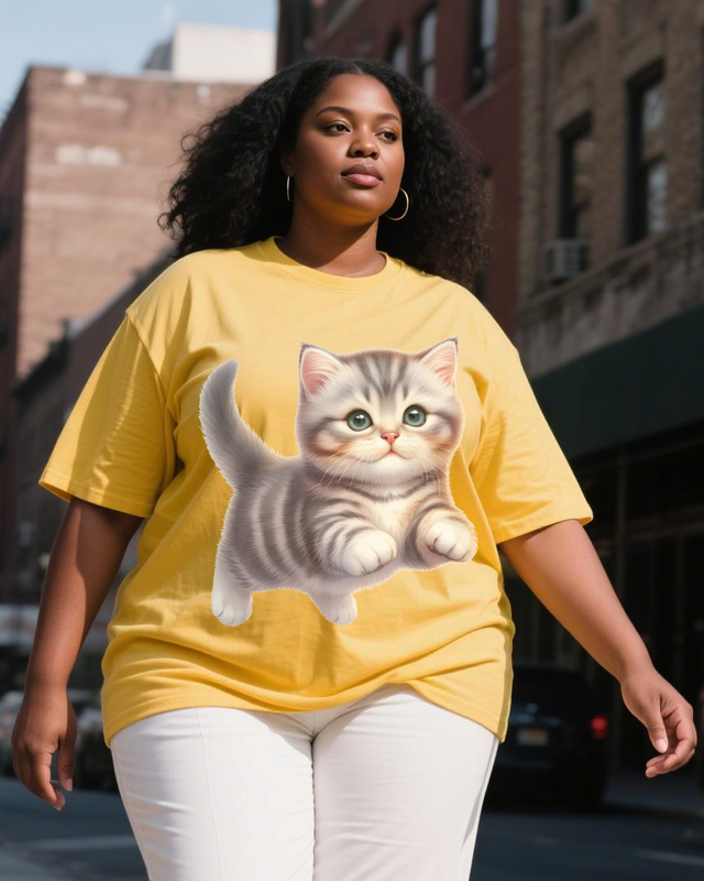 Adorable pets Women's Plus Size T-shirts