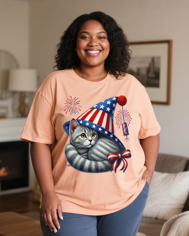 The Fourth of July Women's Plus Size T-shirts