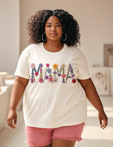 Mother's Day Women's Plus Size T-shirts