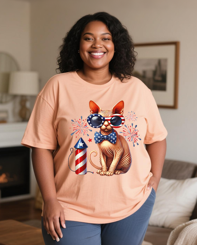 The Fourth of July Women's Plus Size T-shirts