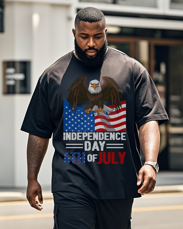 The Fourth of July Plus Size Short Sleeve T-Shirt