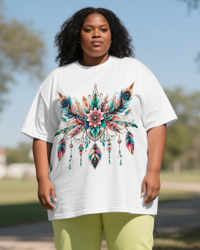 black girl Women's Plus Size T-shirts