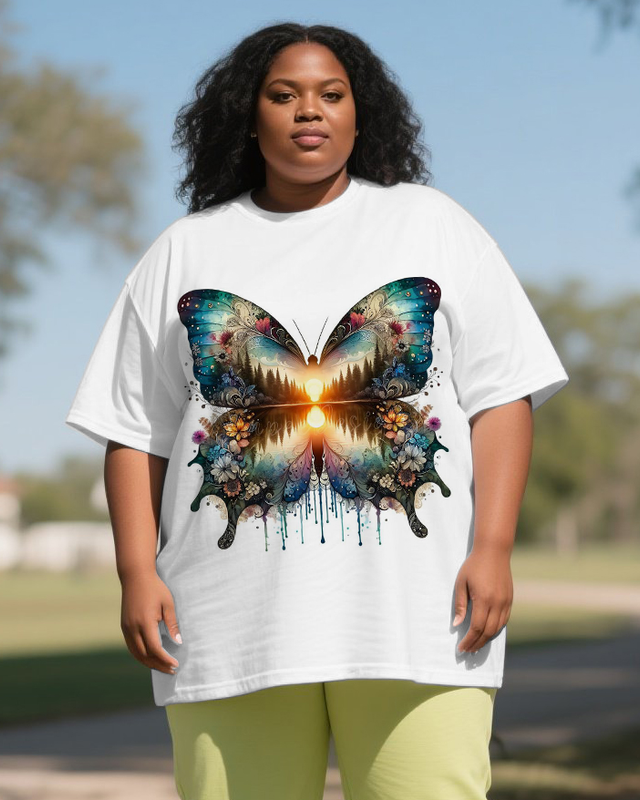 black girl Women's Plus Size T-shirts