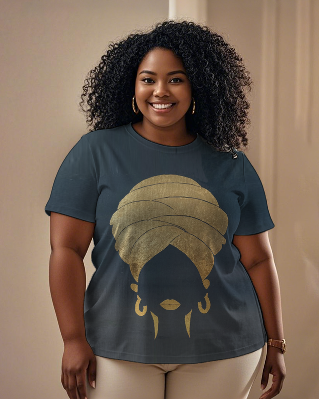 African elements Women's Plus Size T-shirts