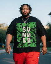 Men's Plus Size Short Sleeve T-Shirt