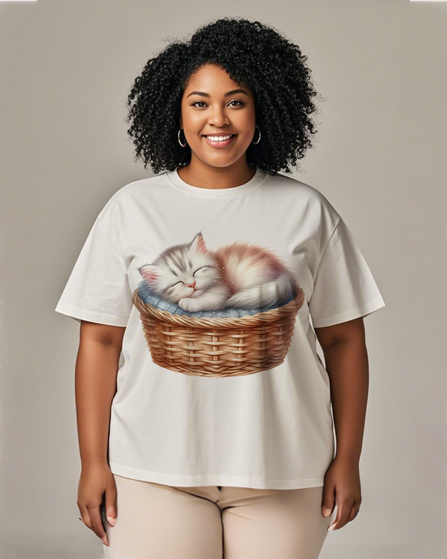 Adorable pets Women's Plus Size T-shirts