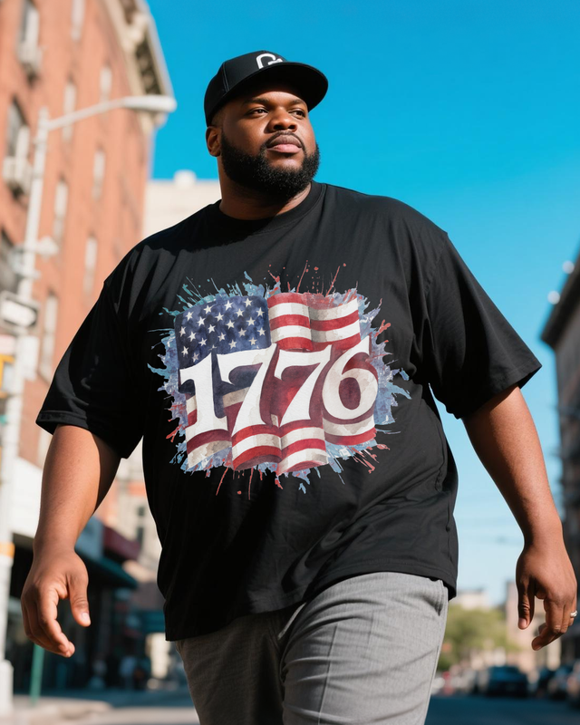The Fourth of July Plus Size Short Sleeve T-Shirt