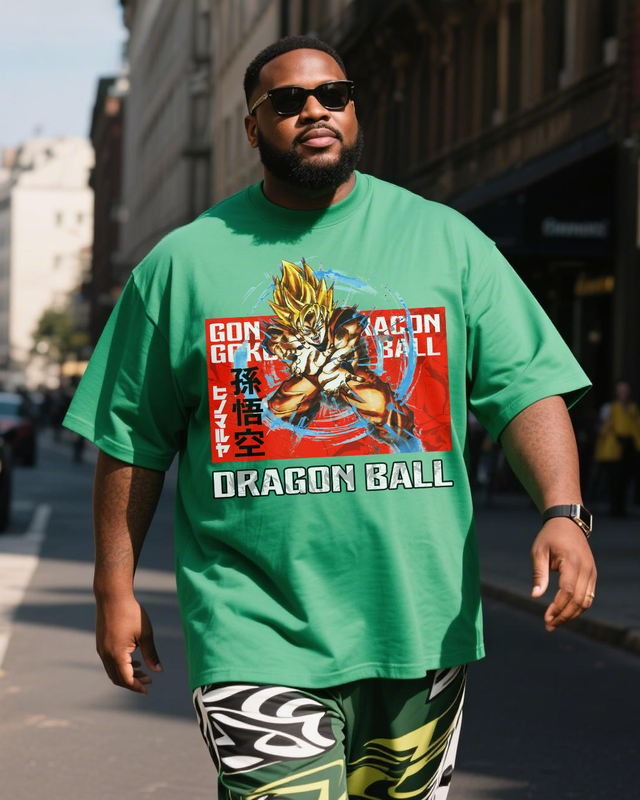 Dragon Ball Plus Size Short Sleeve T-Shirt