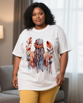 black girl Women's Plus Size T-shirts