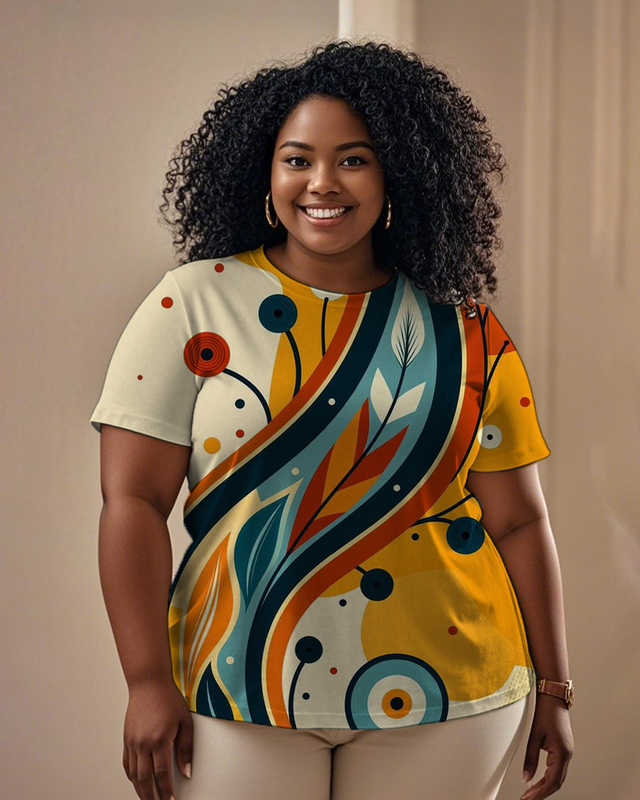 African elements Women's Plus Size T-shirts