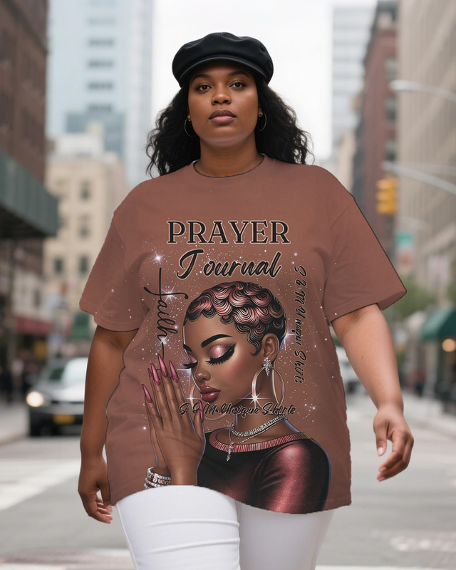black girl Women's Plus Size T-shirts