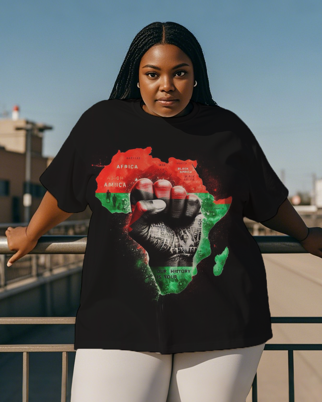 African elements Women's Plus Size T-shirts