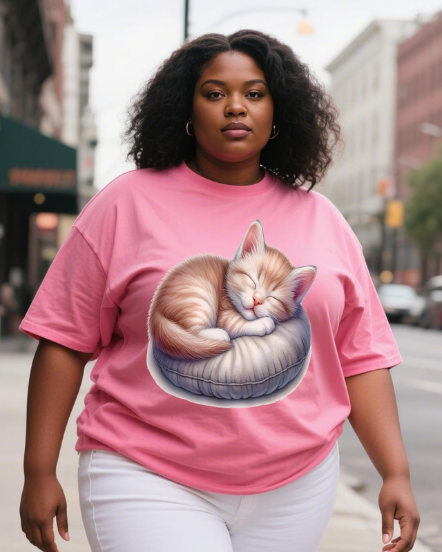 Adorable pets Women's Plus Size T-shirts
