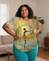 black girl Women's Plus Size T-shirts