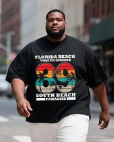 Men's Plus Size Short Sleeve T-Shirt