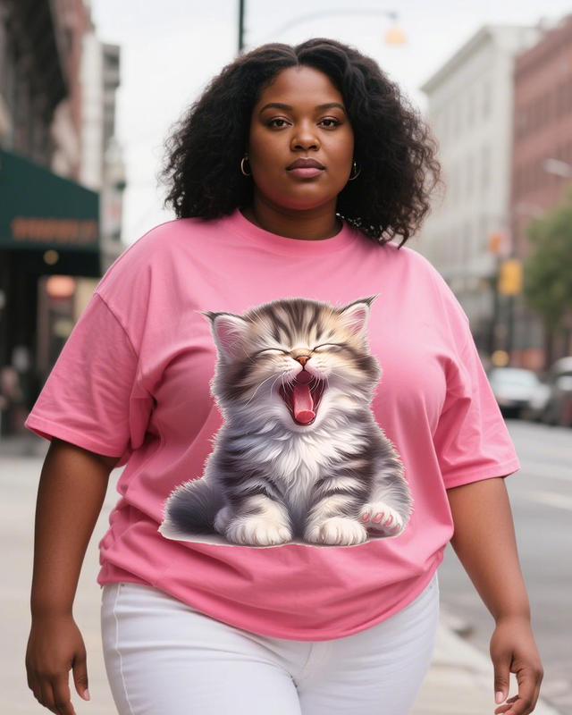 Adorable pets Women's Plus Size T-shirts