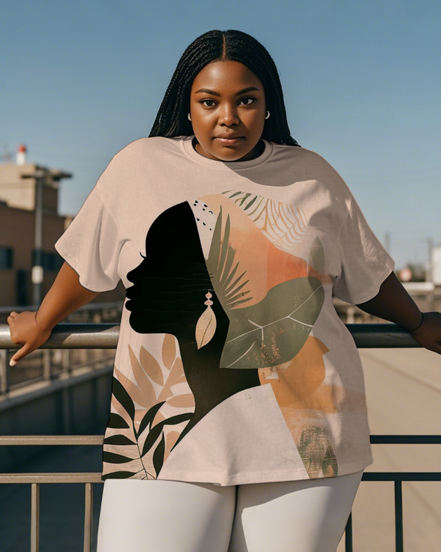 African elements Women's Plus Size T-shirts