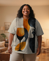 black girl Women's Plus Size T-shirts