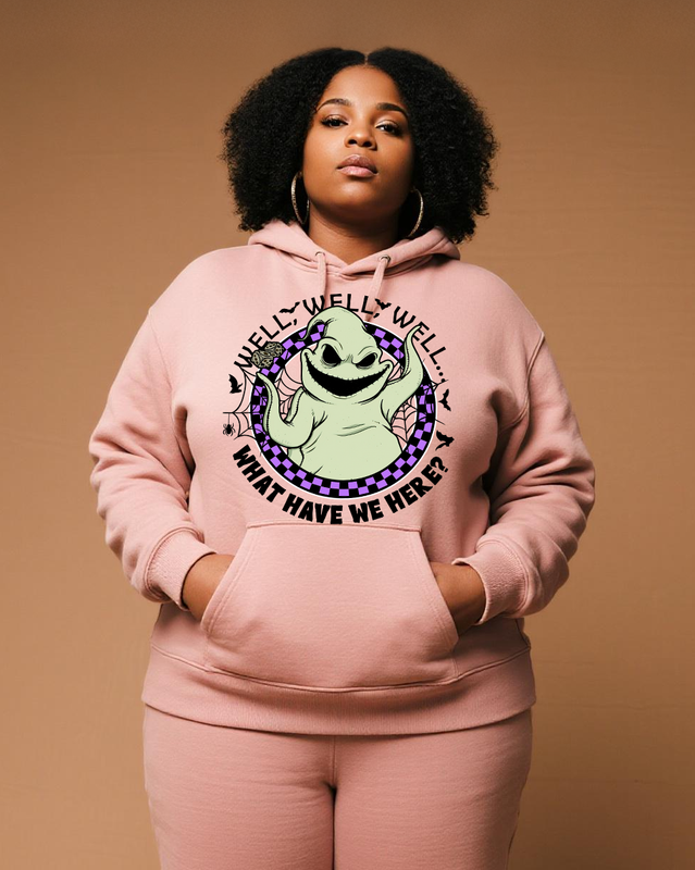 Women's Plus Size  Long Sleeve Hoodie