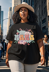 Mother's Day Women's Plus Size T-shirts