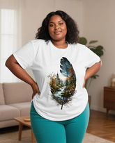 black girl Women's Plus Size T-shirts