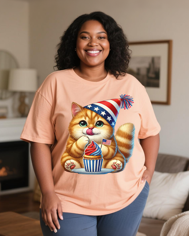 The Fourth of July Women's Plus Size T-shirts