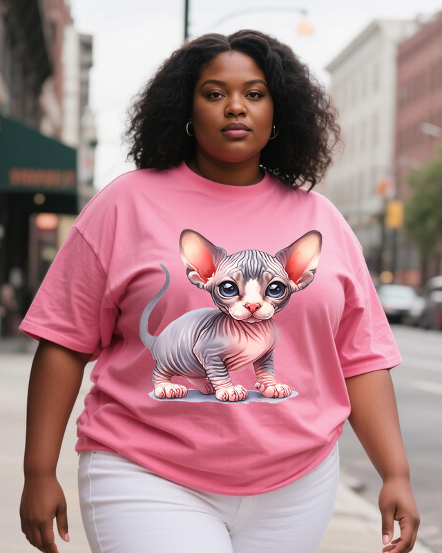 Adorable pets Women's Plus Size T-shirts
