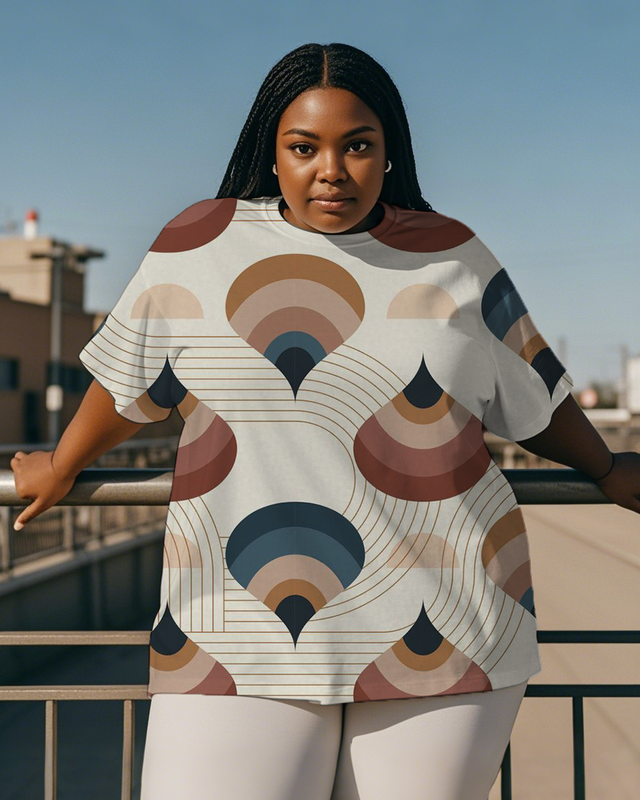 African elements Women's Plus Size T-shirts