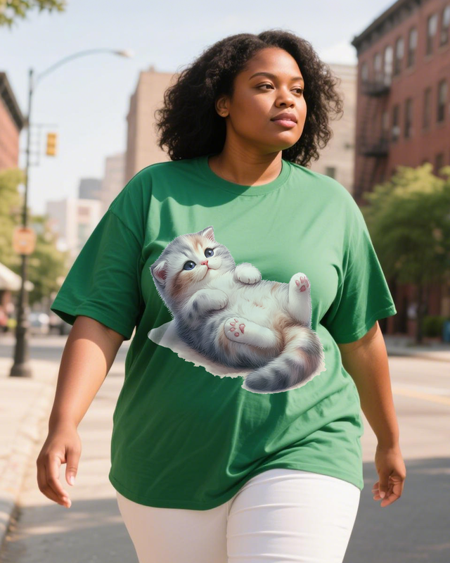 Adorable pets Women's Plus Size T-shirts