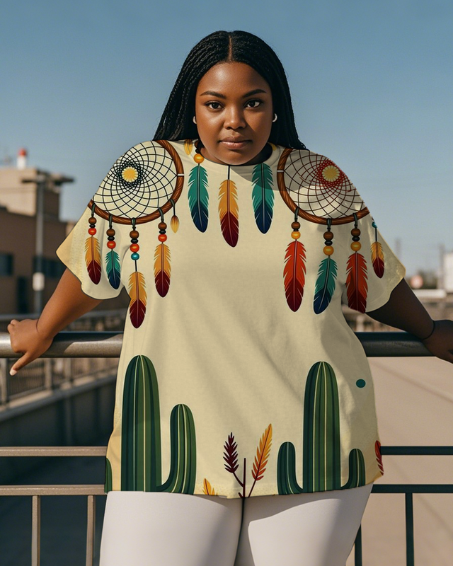 African elements Women's Plus Size T-shirts