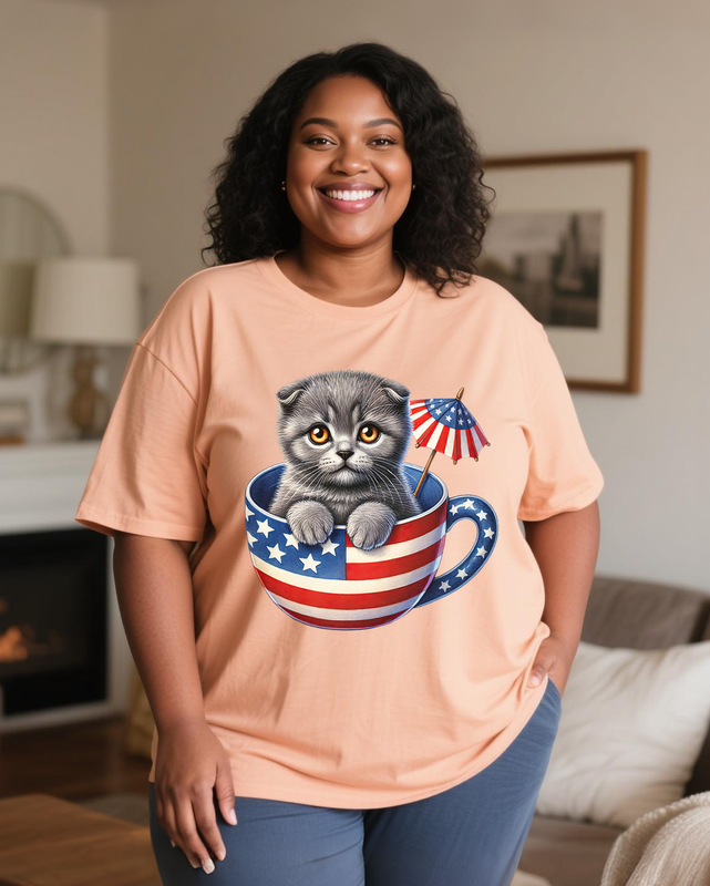 The Fourth of July Women's Plus Size T-shirts