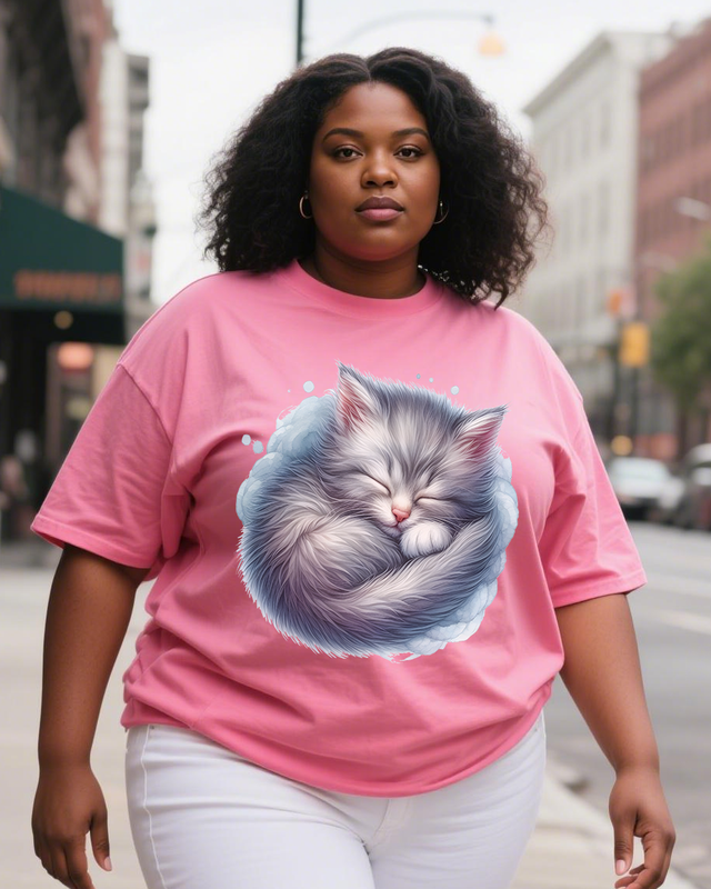 Adorable pets Women's Plus Size T-shirts