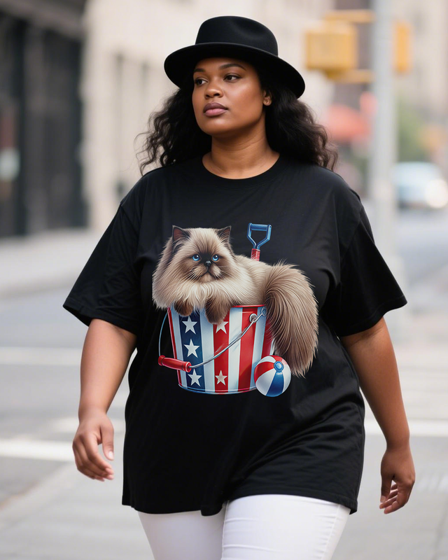 The Fourth of July Women's Plus Size T-shirts