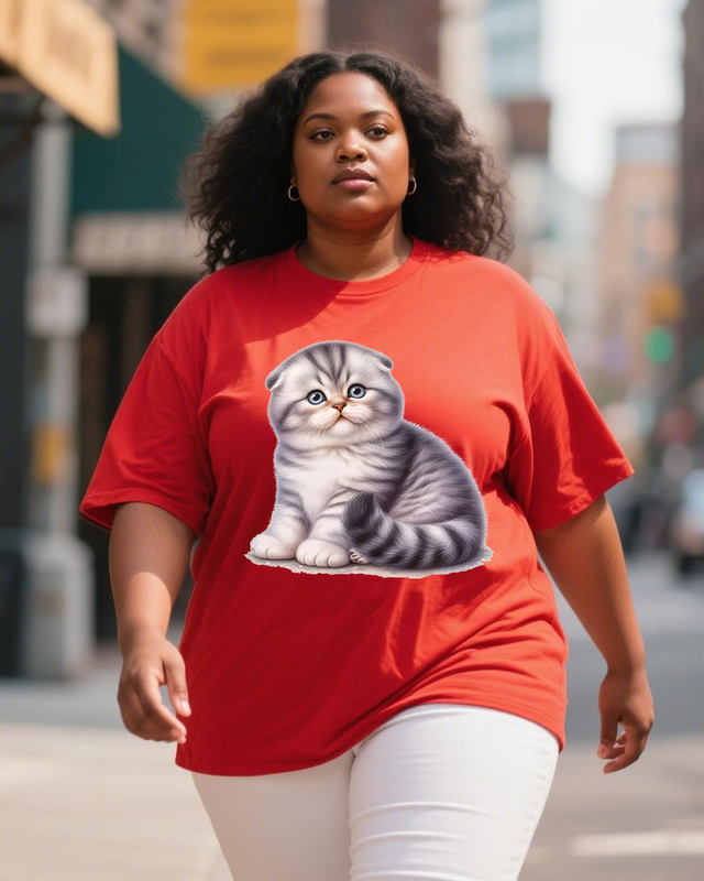 Adorable pets Women's Plus Size T-shirts
