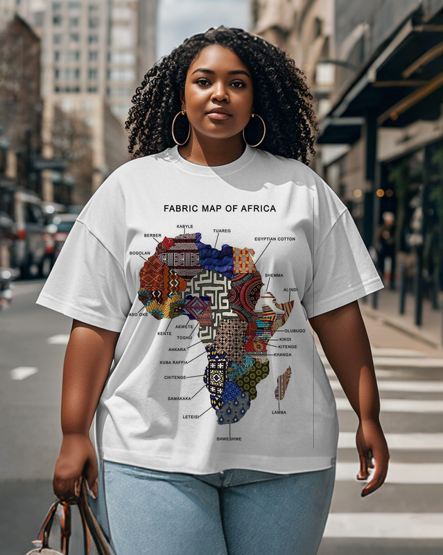 black girl Women's Plus Size T-shirts