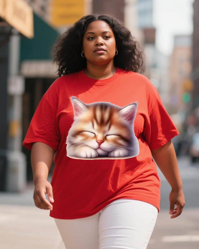 Adorable pets Women's Plus Size T-shirts