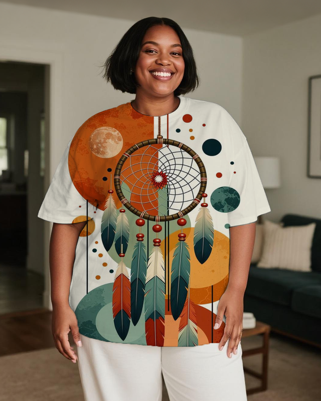 African elements Women's Plus Size T-shirts