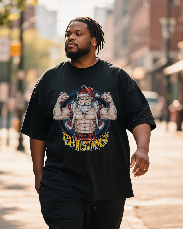 Men's Plus Size Short Sleeve T-Shirt