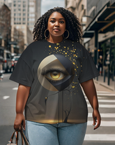black girl Women's Plus Size T-shirts