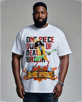 One Piece  Men's Plus Size Short Sleeve T-Shirt
