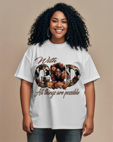 black girl Women's Plus Size T-shirts
