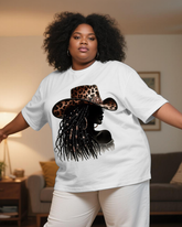 black girl Women's Plus Size T-shirts