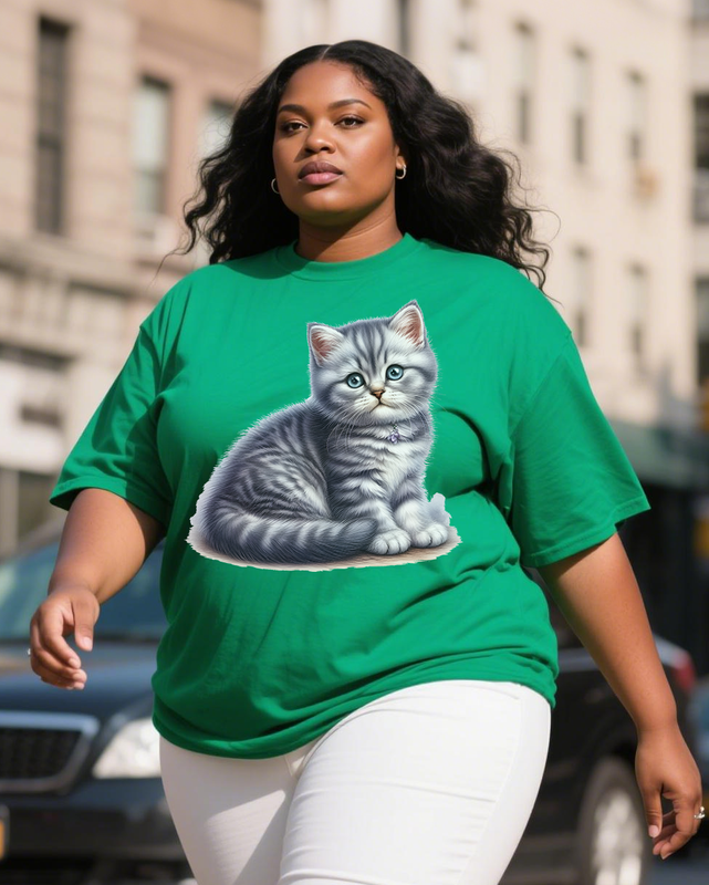 Adorable pets Women's Plus Size T-shirts