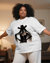 black girl Women's Plus Size T-shirts